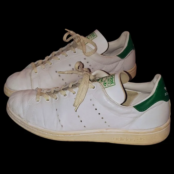 Stan Smith Original w Signature R Made In France Adidas Leather Tennis Shoes